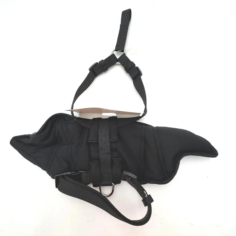 MARTHA STEWART Pets Purple Bat Wing Costume‎ Harness Medium Bendable Wings Dog